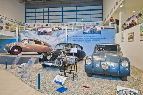 Expozice Technického muzea Tatra v Kopřivnici